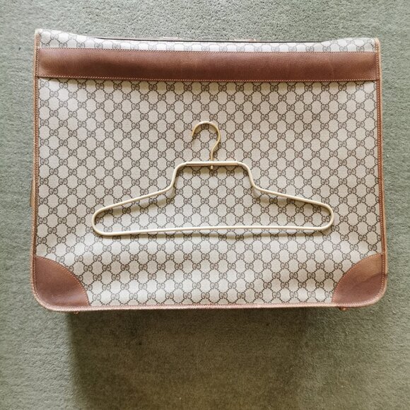 AUTHENTIC - 80's 'GUCCI' - Travel Bag - Suitcase *ULTRA RARE* - Picture 8 of 15
